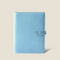 [Yamato] <br>A5 notebook cover<br>color: Aqua Blue<br>【Build-to-order manufacturing】