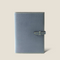 [Yamato] <br>A5 notebook cover<br>color: gray<br>【Build-to-order manufacturing】
