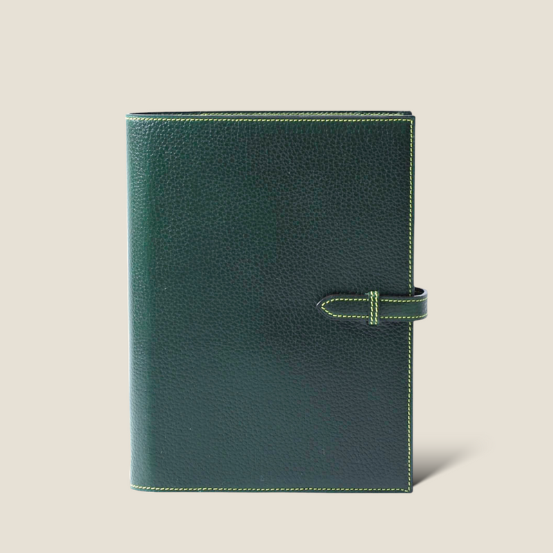 [Yamato] <br>A5 notebook cover<br>Color: Tartan<br>【Build-to-order manufacturing】