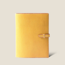 [Yamato] <br>A5 notebook cover<br>color: Yellow<br>【Build-to-order manufacturing】