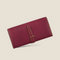 [Yamato] <br>Long wallet with belt<br>color: Bordeaux x Gray