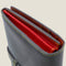 [Yamato] <br>Long wallet with belt<br>Color: Gray x Red