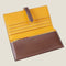 [Yamato] <br>Long wallet with belt<br>color: olive x yellow<br>[Made to order]