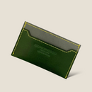 [Yamato] <br>Compact card case<br>Color: Tartan Green x Gray