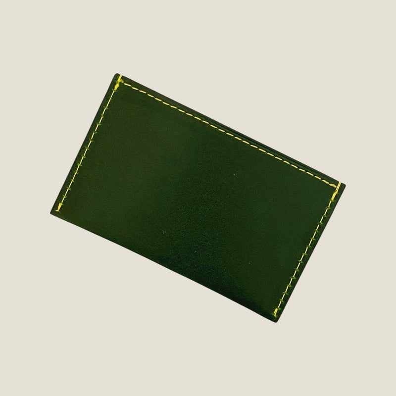 [ヤマト] <br>コンパクトカードケース<br>color：タータングリーン×グレー<br>【受注生産】