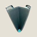 [Yamato] <br>L Zip long wallet<br>color: Navy