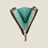 [Yamato] <br>L zip long wallet<br>color:olive<br>[Made to order]