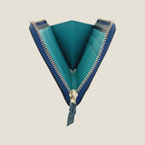 [Yamato] <br>L zip long wallet<br>color: midnight blue<br>[Made to order]