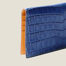 [Ai dyed crocodile] <br>Long wallet (no coin purse)
