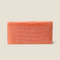 [Color crocodile]<br>Long wallet (no coin purse)<br>color: Orange<br>【Build-to-order manufacturing】