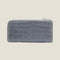 [Color crocodile] <br>L Zip long wallet<br>color: gray<br>[Made to order]