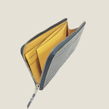 [Color Crocodile] <br>L zip long wallet<br>color: gray<br>[Made to order]