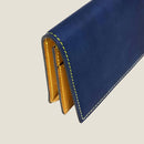 [Indigo dyed] <br>Through gachi card case