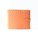 [サルベージ PROJECT]<br>オーストリッチ 16×19.2手帳カバー<br>color：オレンジ