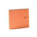 [サルベージ PROJECT]<br>オーストリッチ 16×19.2手帳カバー<br>color：オレンジ