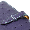 [サルベージ PROJECT]<br>オーストリッチ 16×19.2手帳カバー<br>color：パープル