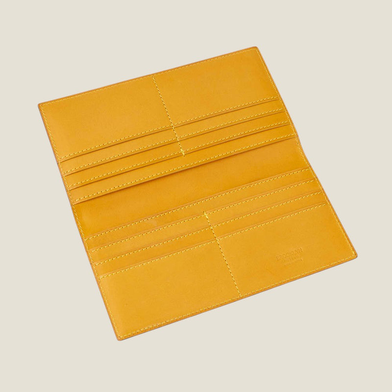 [Indigo dyed] <br>Long wallet (no coin purse)<br>[Made to order]