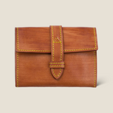 [Persimmon tangy dyed] <br>belt card case