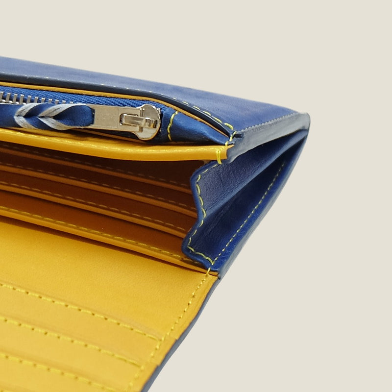 [Indigo dyed] <br>Sasamachi wallet<br>[Made to order]