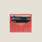 [Croco pattern leather] <br>Mini -snap wallet<br>color: Red