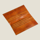 [Persimmon astringent dyeing] <br>Long wallet (no coin purse)