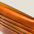 [Persimmon astringent dyeing] <br>Long wallet (no coin purse)
