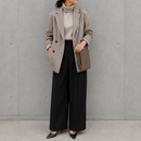 [French calf]<br>Box Sacoche L<br>color: Tope
