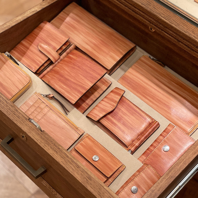 [Persimmon astringent dyeing] <br>Key case