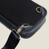 [French calf] <br>body bag<br>color: navy<br>[Made to order]