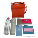 [クロコパターン]<br>ボックスサコッシュL<br>color：レッド