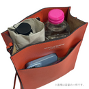 [クロコパターン]<br>ボックスサコッシュL<br>color：レッド