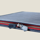 [Yamato] <br>round clutch bag<br>color: navy<br>[Made to order]