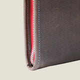 [Yamato] <br>round clutch bag<br>color:olive<br>[Made to order]
