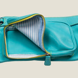 [Smooth leather] <br>club case<br>color: turquoise
