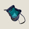 [Tryon Lagoon x Crocodile]<br>Drawstring bag<br>color: Ink blue