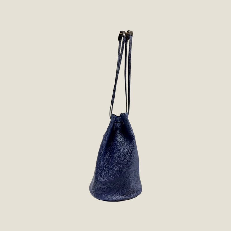 [Tryon Lagoon x Crocodile]<br>Drawstring bag<br>color: Ink blue