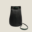 [Tryon Lagoon x Crocodile]<br>Drawstring bag<br>color: Black