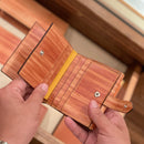[Persimmon astringent dyeing]<br>Hook -up wallet