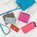 [French calf] <br>triple key case<br>color: orange