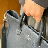 [Taurillon Lagoon]<br>parnet tote bag<br>color: navy