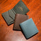[French calf] <br>Mini wallet (with coin purse)<br>color: Aqua Blue