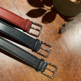 [キップレザー] <br>30mmベルト<br>color：ネイビー