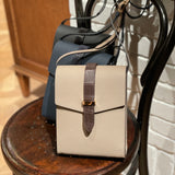 [Taurillon Lagoon x Crocodile]<br>voyage shoulder<br>color: black