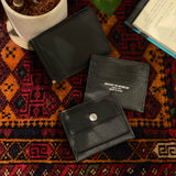 [French calf] <br>bill clip<br>color: black
