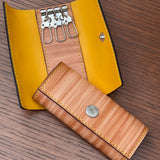 [Persimmon tangy dyed] <br>triple key case