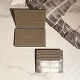 [Himalayan Crocodile] <br>Thread gusset card case