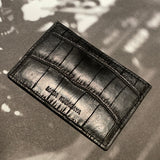 [Color Crocodile] <br>slim card case