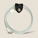 [French calf] <br>Code clip<br>color: Black