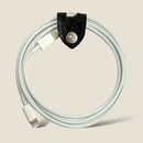 [カラークロコダイル] <br>コードクリップ<br>color：ブラック