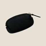 [フレンチカーフ] <br>スマートコインケース<br>color：ブラック